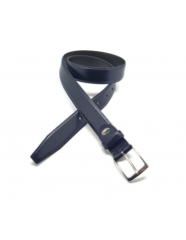 Cinturón Piel Soave Cosido, 32mm