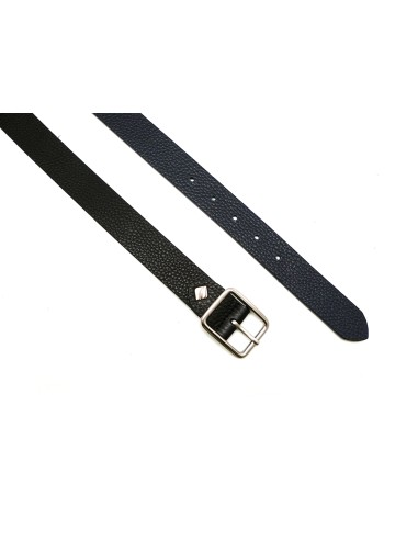 Cinturón 30mm piel Pebble reversible