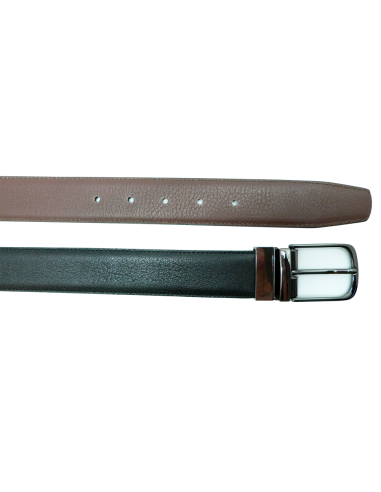 Cinturón Reversible Piel Cervo REVERSIBLE, 35mm