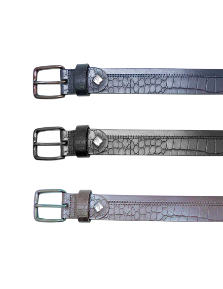 Cinturón Piel Coco Soave, 32mm