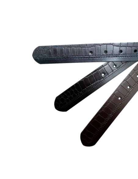 Cinturón Piel Coco Soave, 32mm