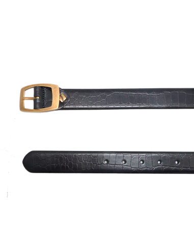 Cinturón piel coco 32mm Mujer