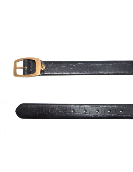 Cinturón piel coco 32mm Mujer
