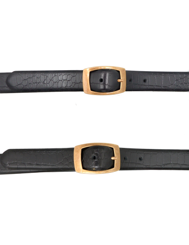 Cinturón piel coco 32mm Mujer